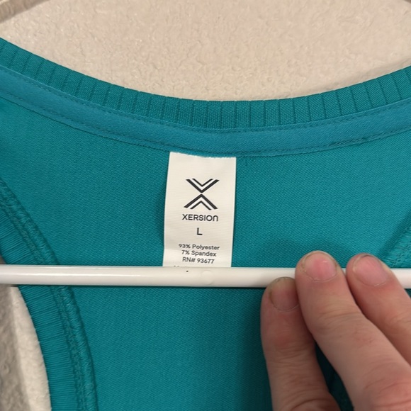 Womens Xertion Rib Racer Back Tank - Picture 2 of 5